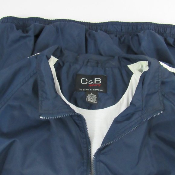 C&B Sport by Croft & Barrow Men's Blue Jacket Sz L - Picture 5 of 6